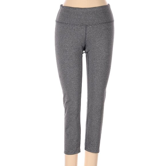 REI CO-OP Cropped Capri Calf Length Heather Active Sport Gym Leggings Pants XS - Picture 1 of 3